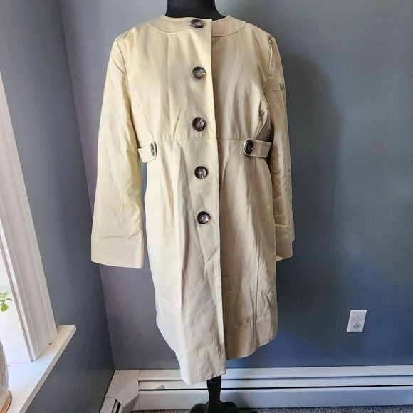 Babystyle Maternity Trench Jacket - Picture 1 of 5